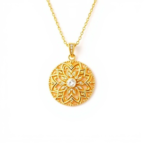 18k Solid Gold Necklace