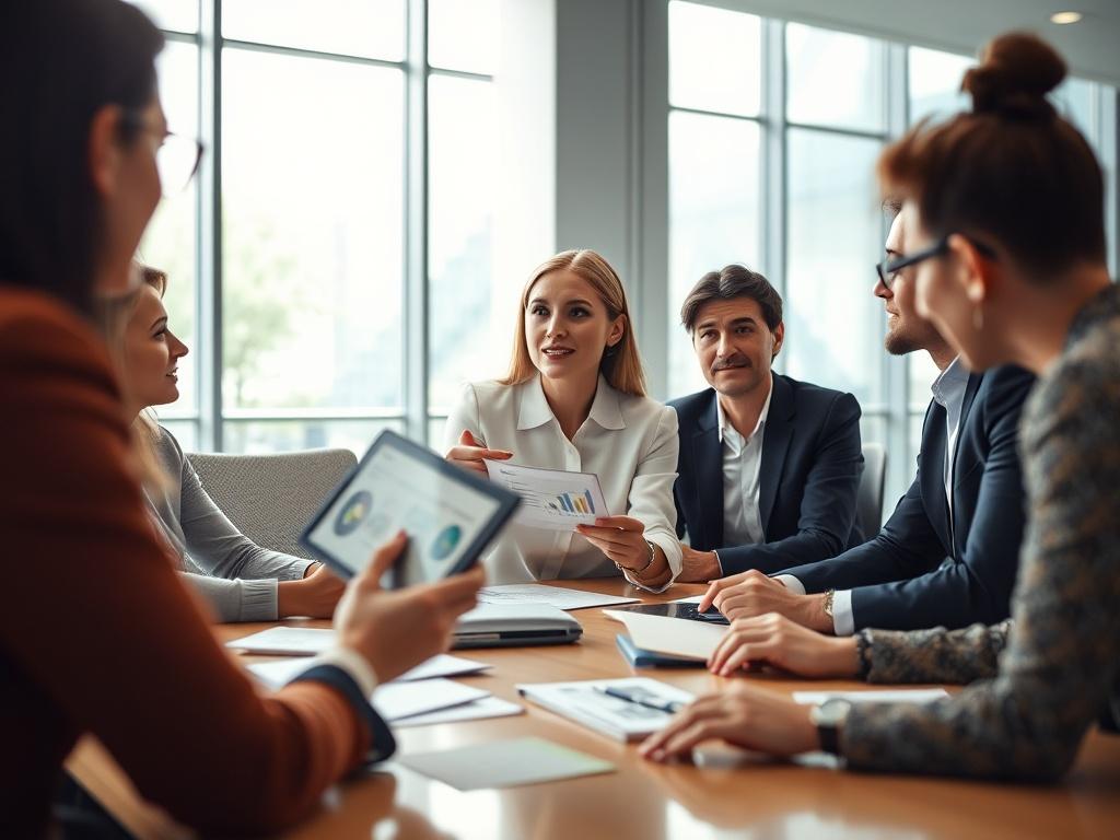 A hyper realistic close up shot of a diverse group