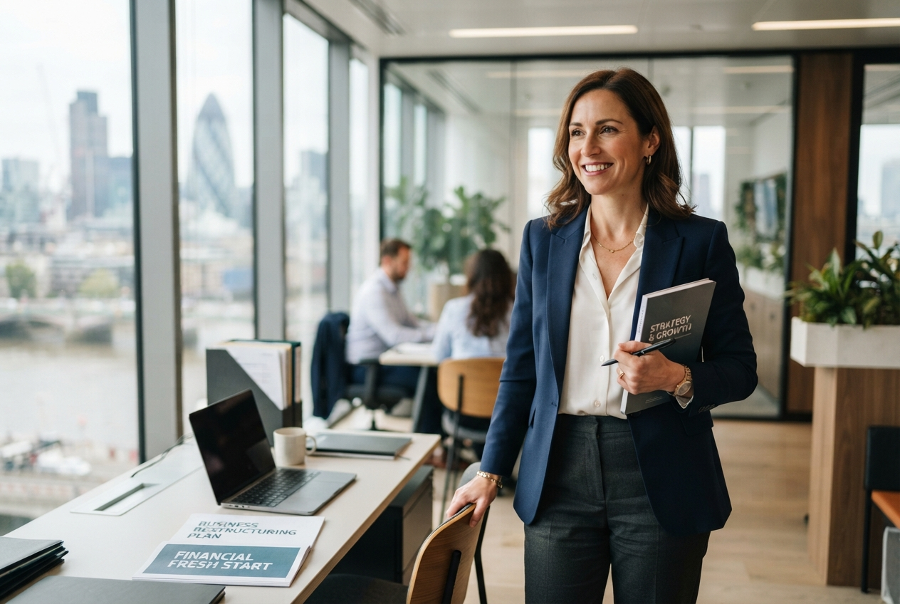 Professional in modern office