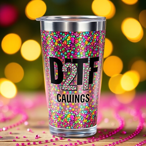 Custom 16oz DTF Cups