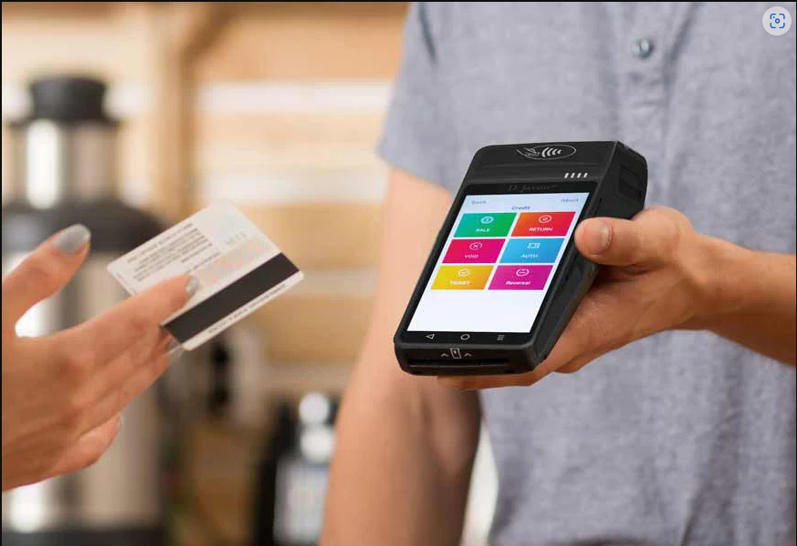 Handheld DejaVoo Credit Card Terminal