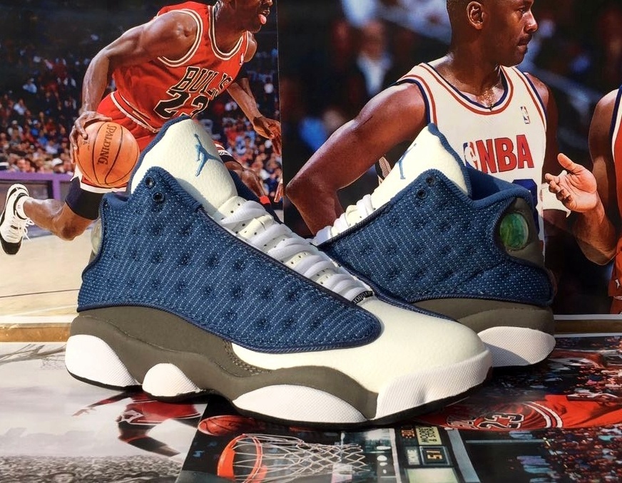 Air Jordan 13 Retro Flint 414571-261 French Blue University Blue Flint Grey White – premium QC stock at SoleLow