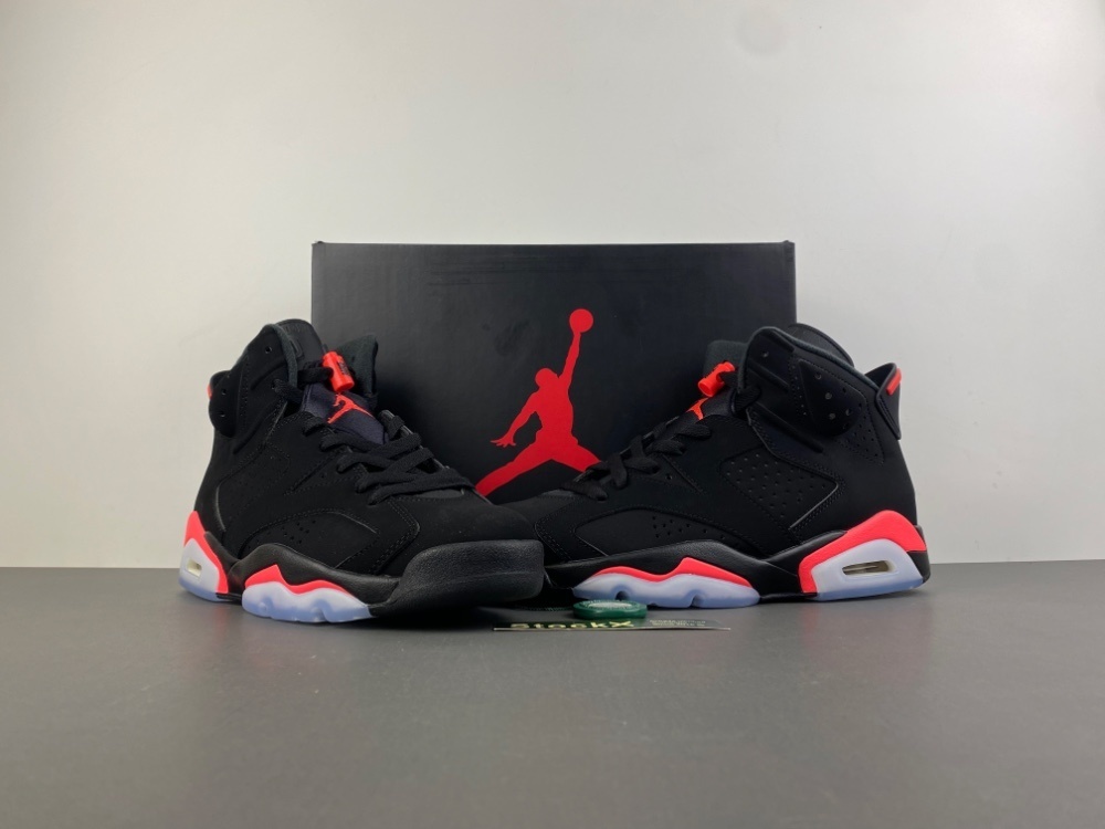 Air Jordan 6 Retro Infrared 384664-023 – premium QC stock at SoleLow