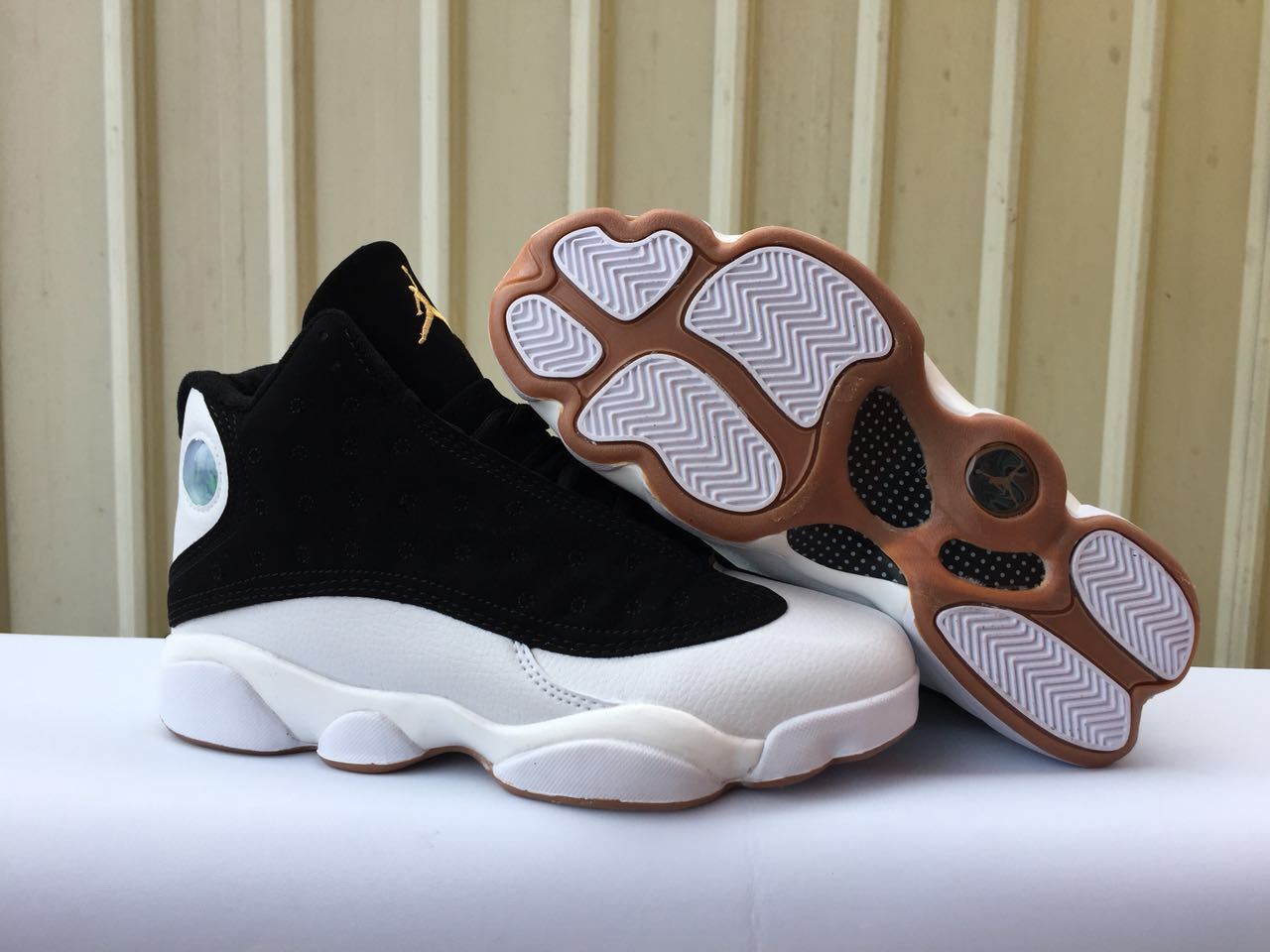 Air Jordan 13 Retro White Gum Light Brown Black – premium QC stock at SoleLow