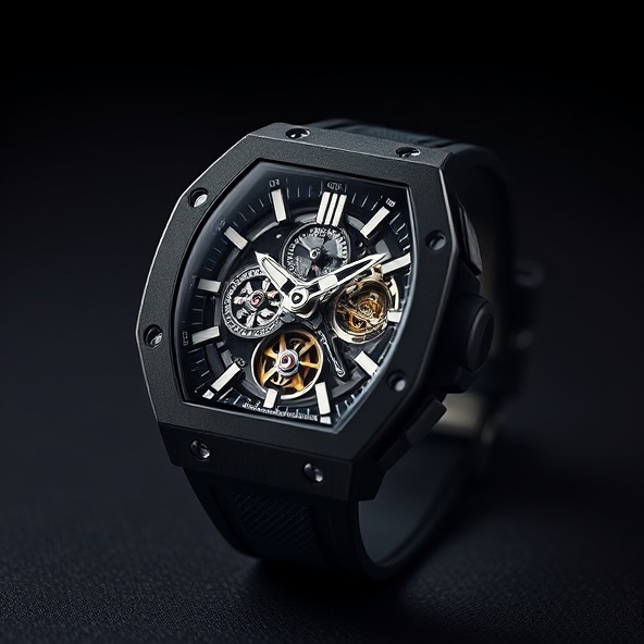 Richard Mille skeleton style luxury watch – SoleLow premium timepiece