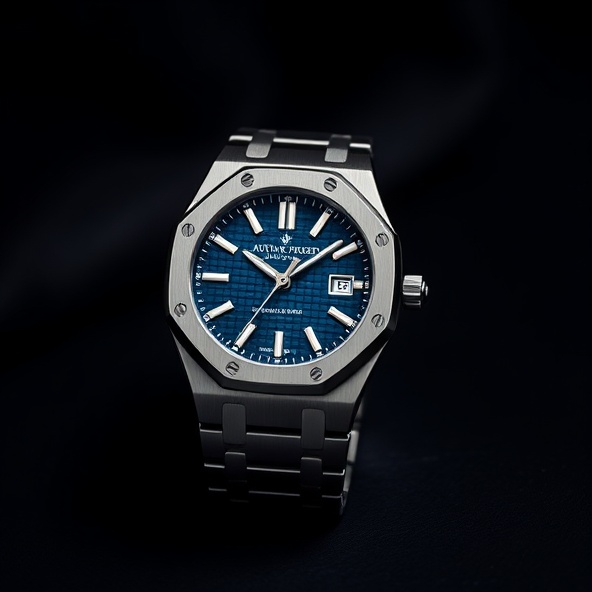 Audemars Piguet Royal Oak style luxury watch – SoleLow premium timepiece
