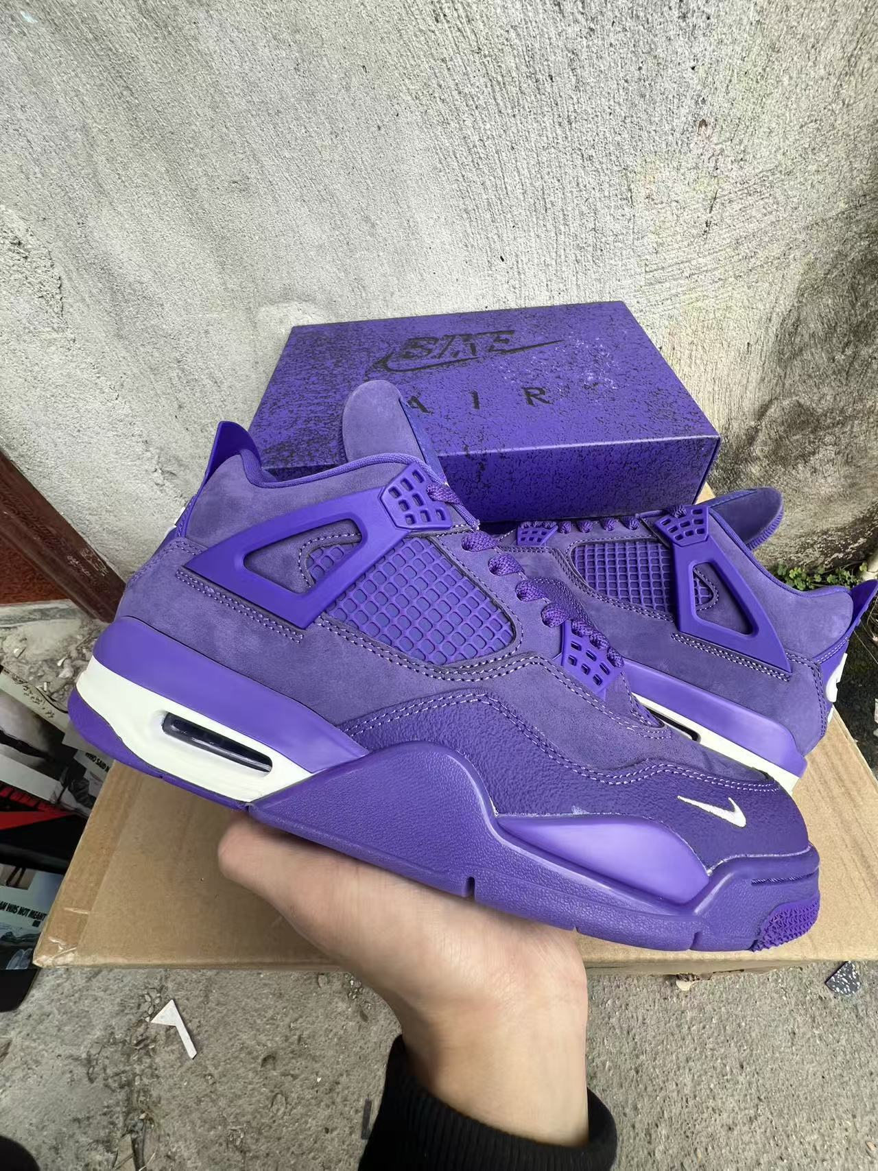 Air Jordan 4 Retro Court Purple CT8527-118