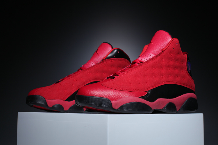 Air Jordan 13 Retro Singles Day 414571-667 Black Infrared 23 – alternate angle at SoleLow