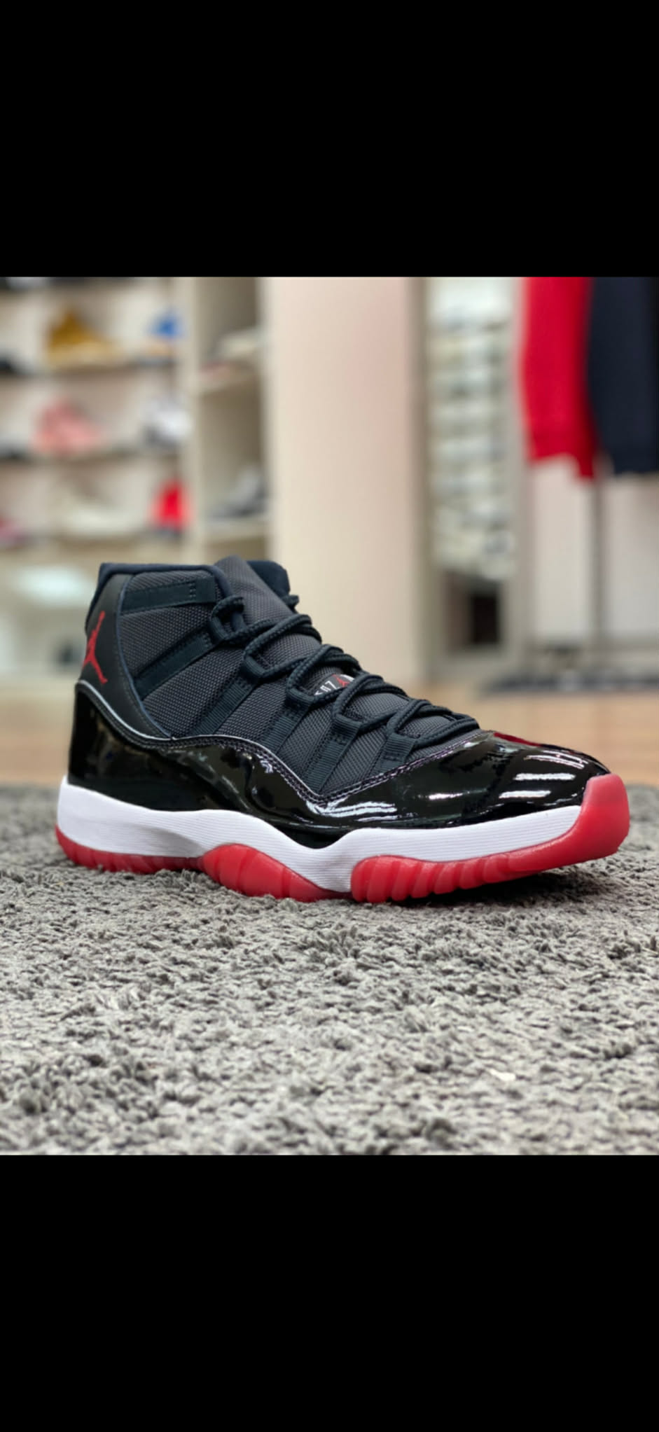 Air Jordan 11 Retro Bred alternate view – SoleLow premium sneaker