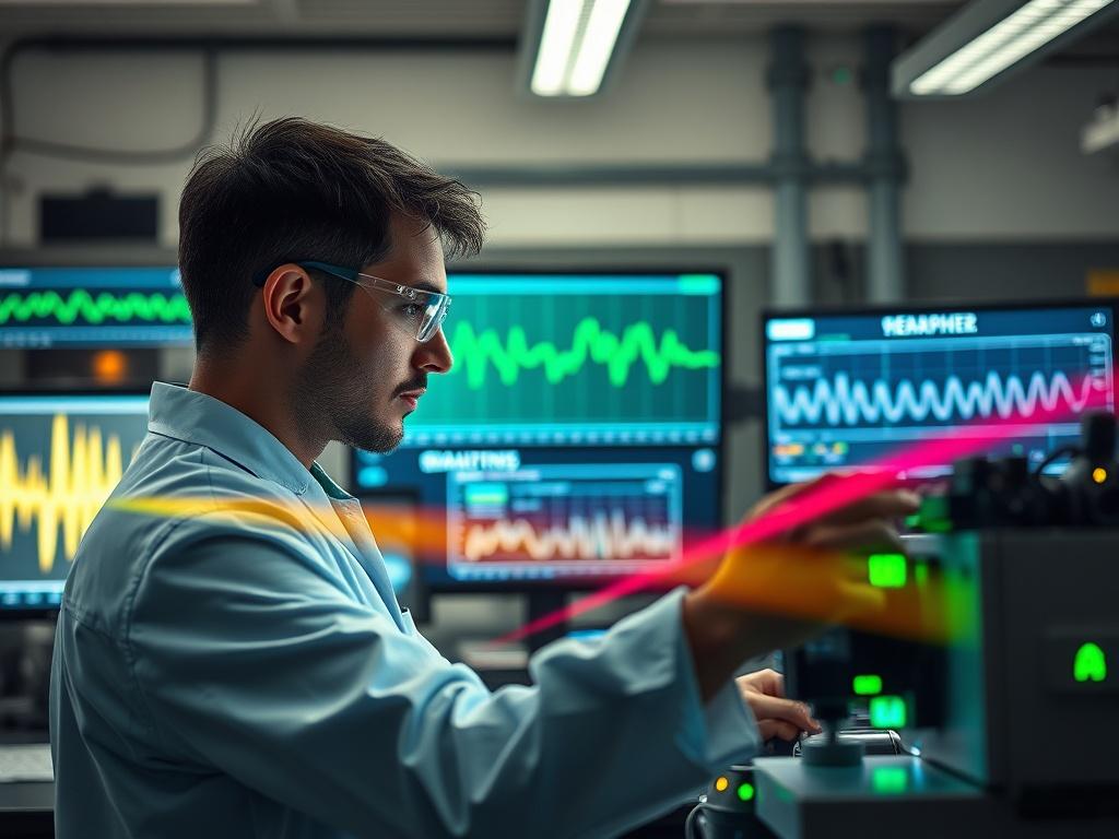 A close up shot of a research lab dedicated to