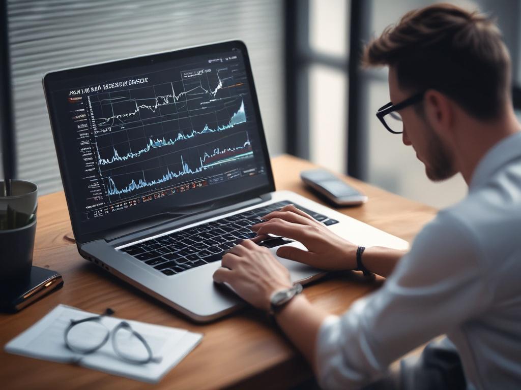 close up shot of a person analyzing forex trading charts