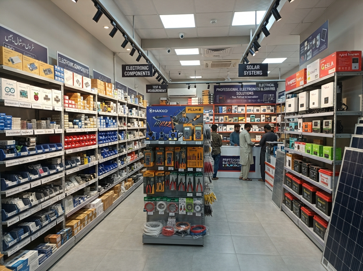 Pakistan Electric Store Interior
