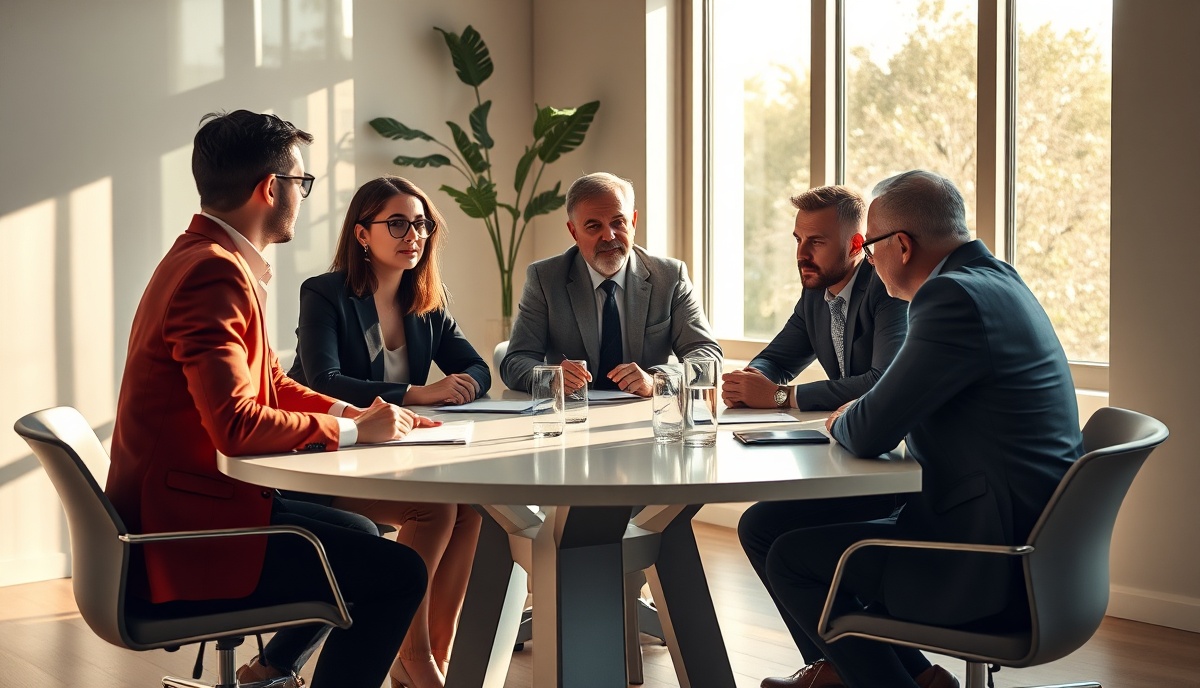 Executive leadership team in strategic conversation