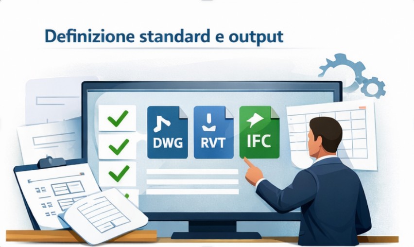 Definizione standard e output