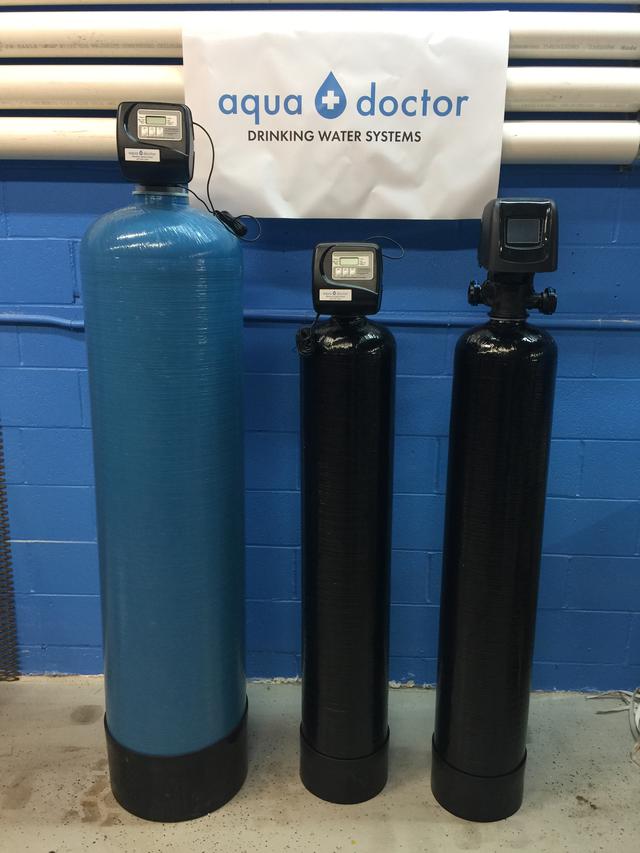 water filter installation