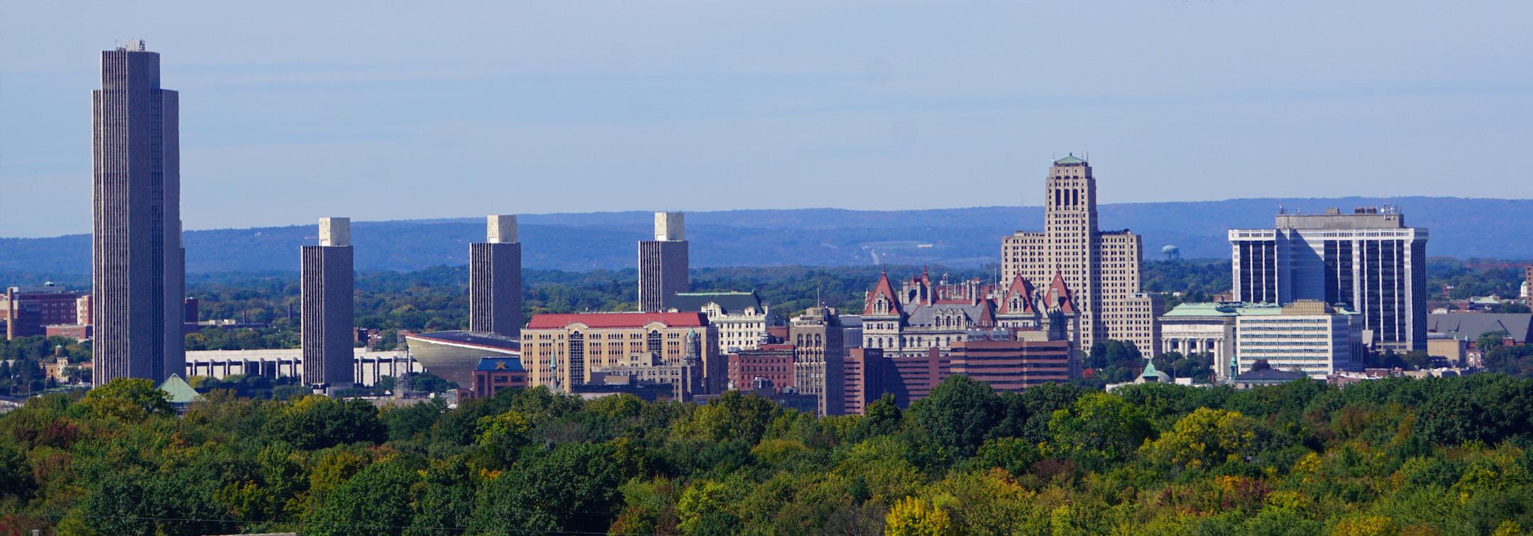 Albany, New York skyline