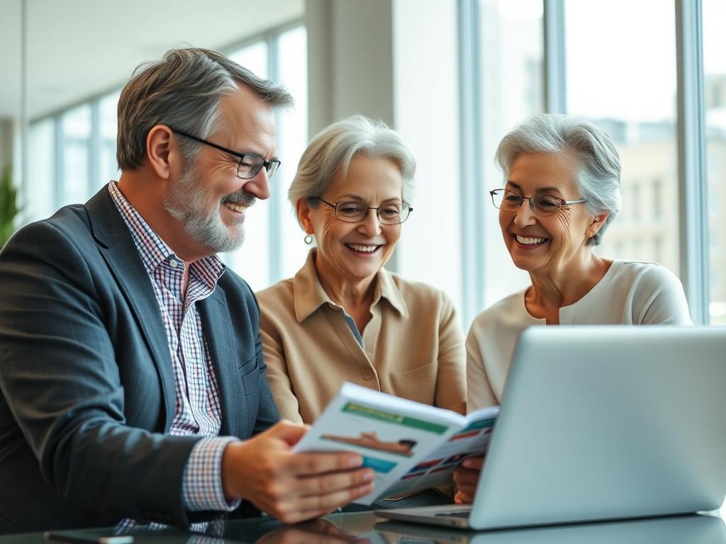 A high resolution image featuring a happy couple in their