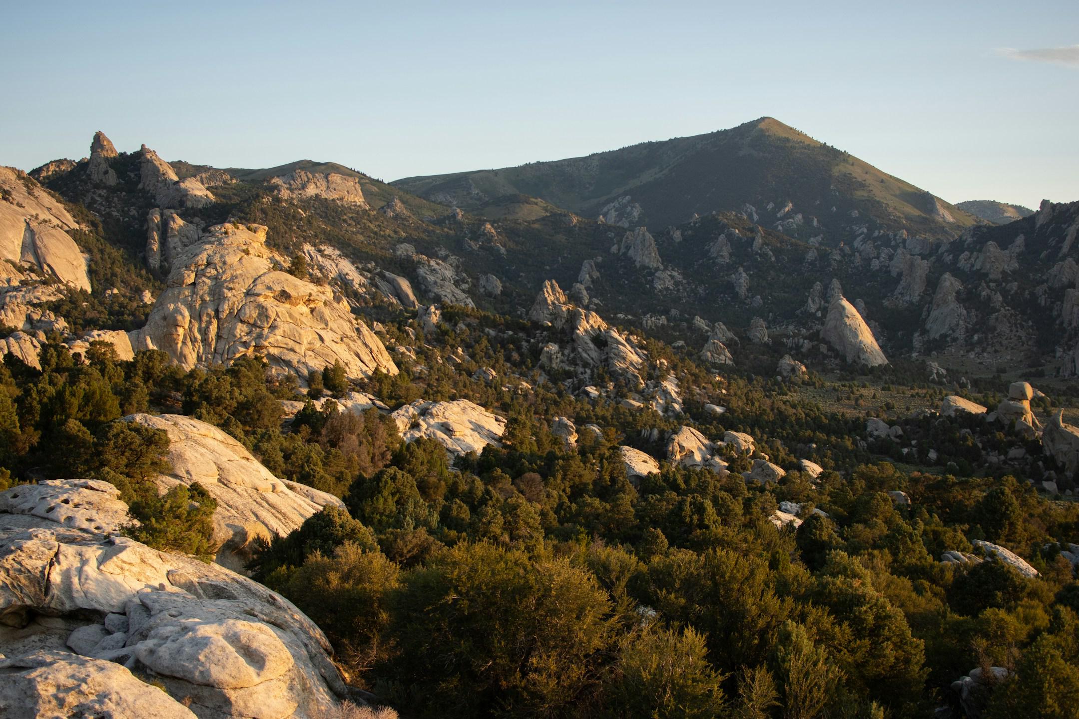 Sunset at City of Rocks  Cosmopolitan