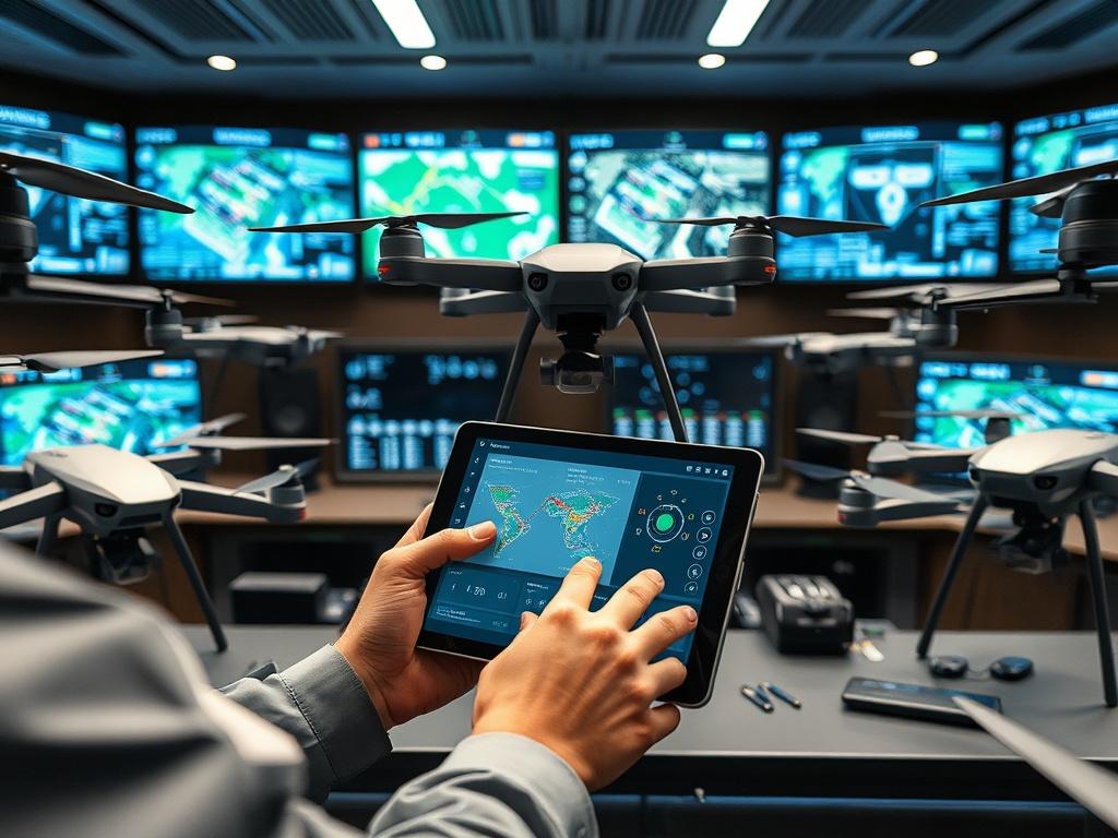 A high resolution close up shot of a user interacting
