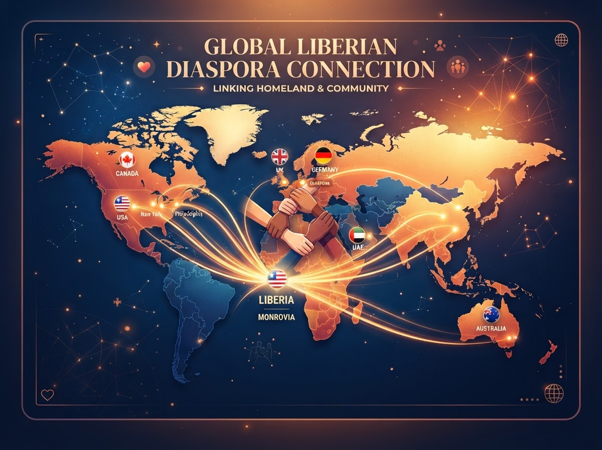 Global diaspora connection linking Liberian communities worldwide