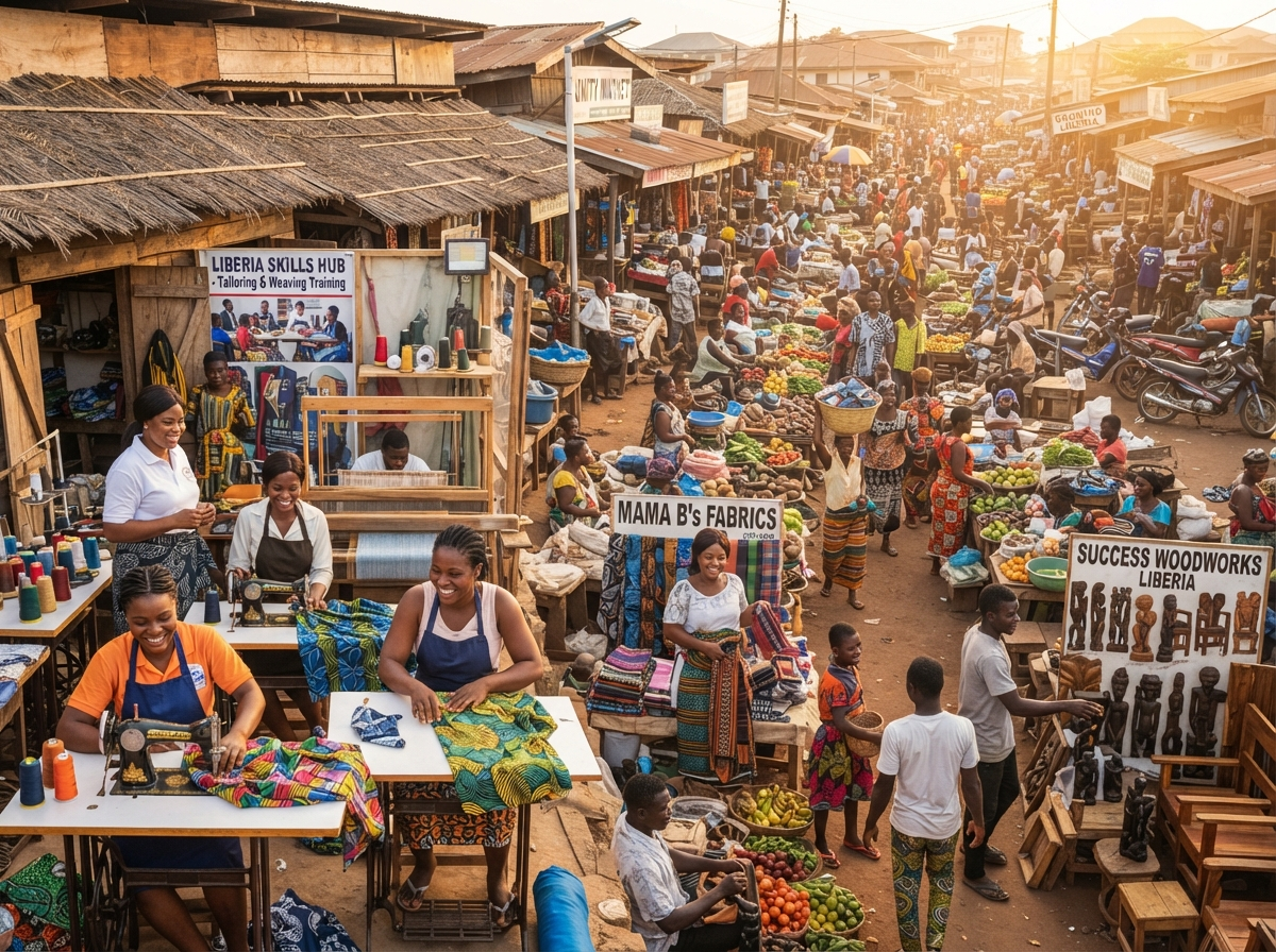 Economic opportunities and skills training programs in Congo Township