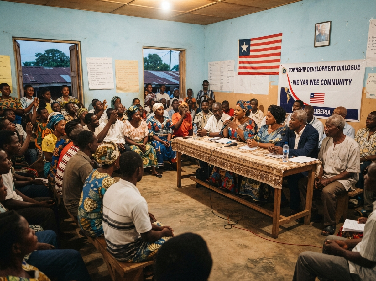 Community townhall meetings in Congo Township