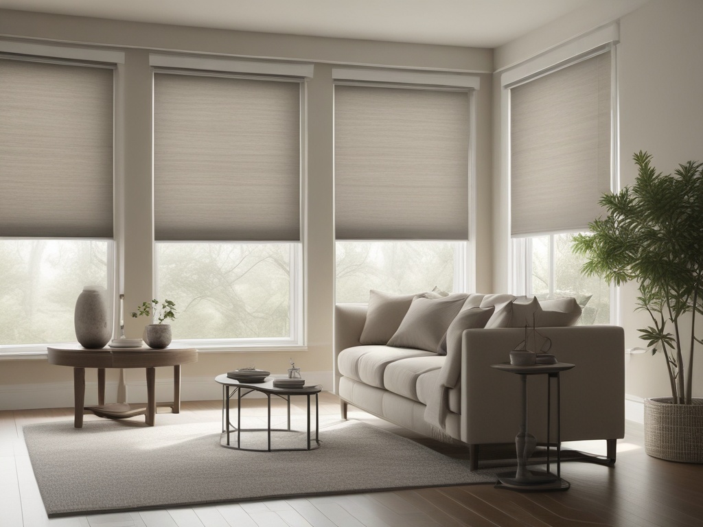 Discover the perfect blend of style and practicality with our elegant roller shades. These custom shades are designed to provide a sleek, modern look while offering versatile light control options. Available in an array of fabrics, colors, and patterns, each shade is tailored to your specifications, ensuring a flawless fit for any window. Whether you prefer sheer, light-filtering, or blackout options, we have the perfect solution for your needs. Enjoy a stylish ambiance and enhanced privacy with our roller shades, expertly crafted to reflect your unique taste.