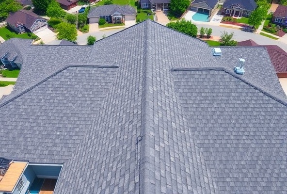 Quality asphalt shingle roof installation