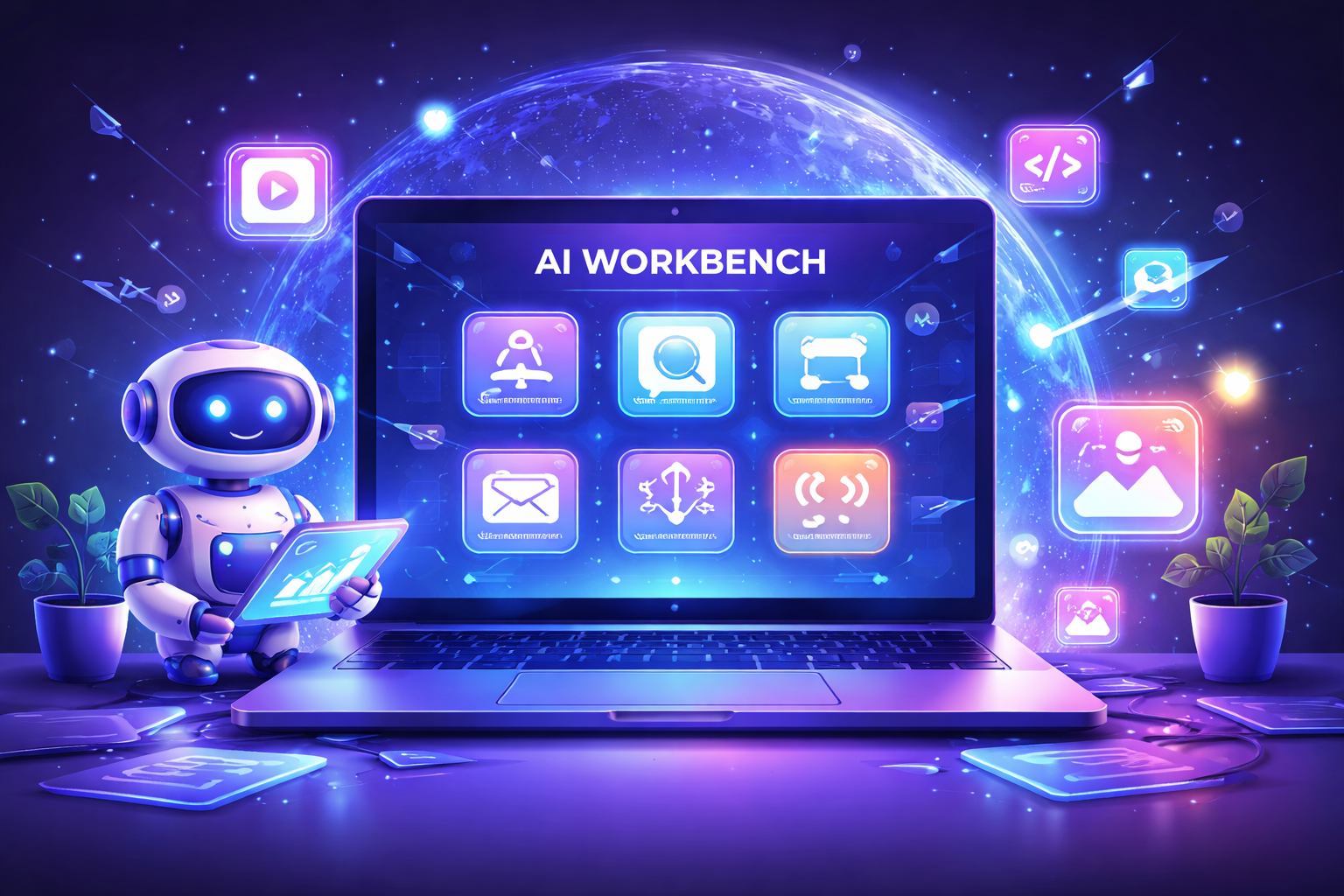 AI discovery illustration