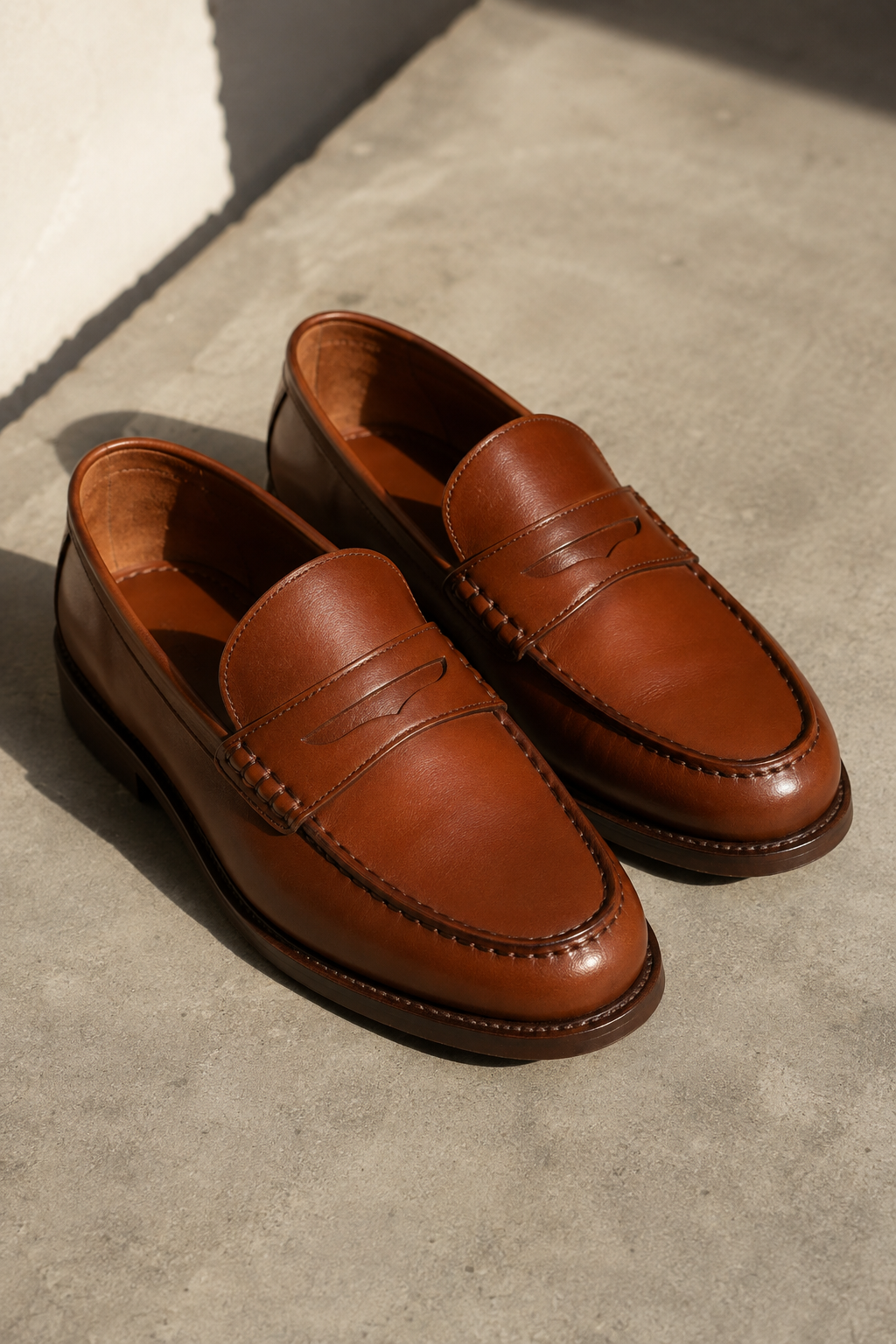 Minimal Leather Loafer