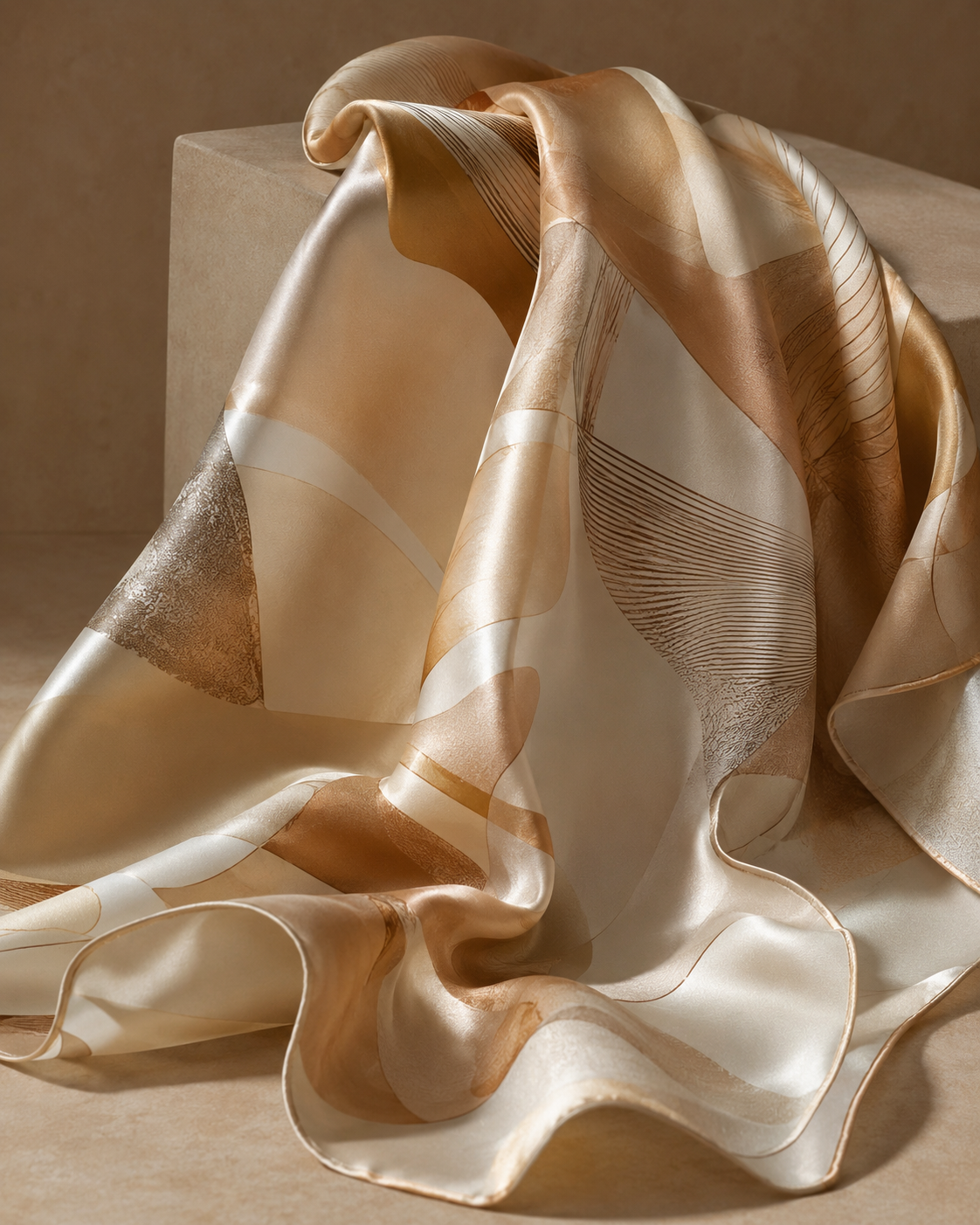 Printed Silk Scarf