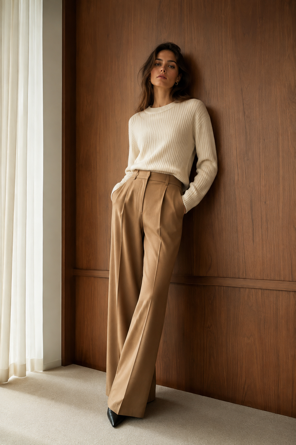 Wide-Leg Trouser