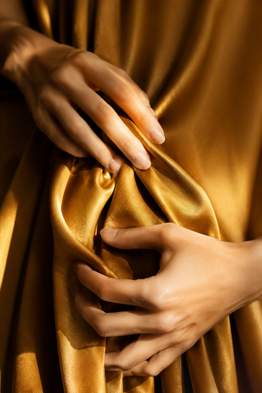 Silk fabric detail