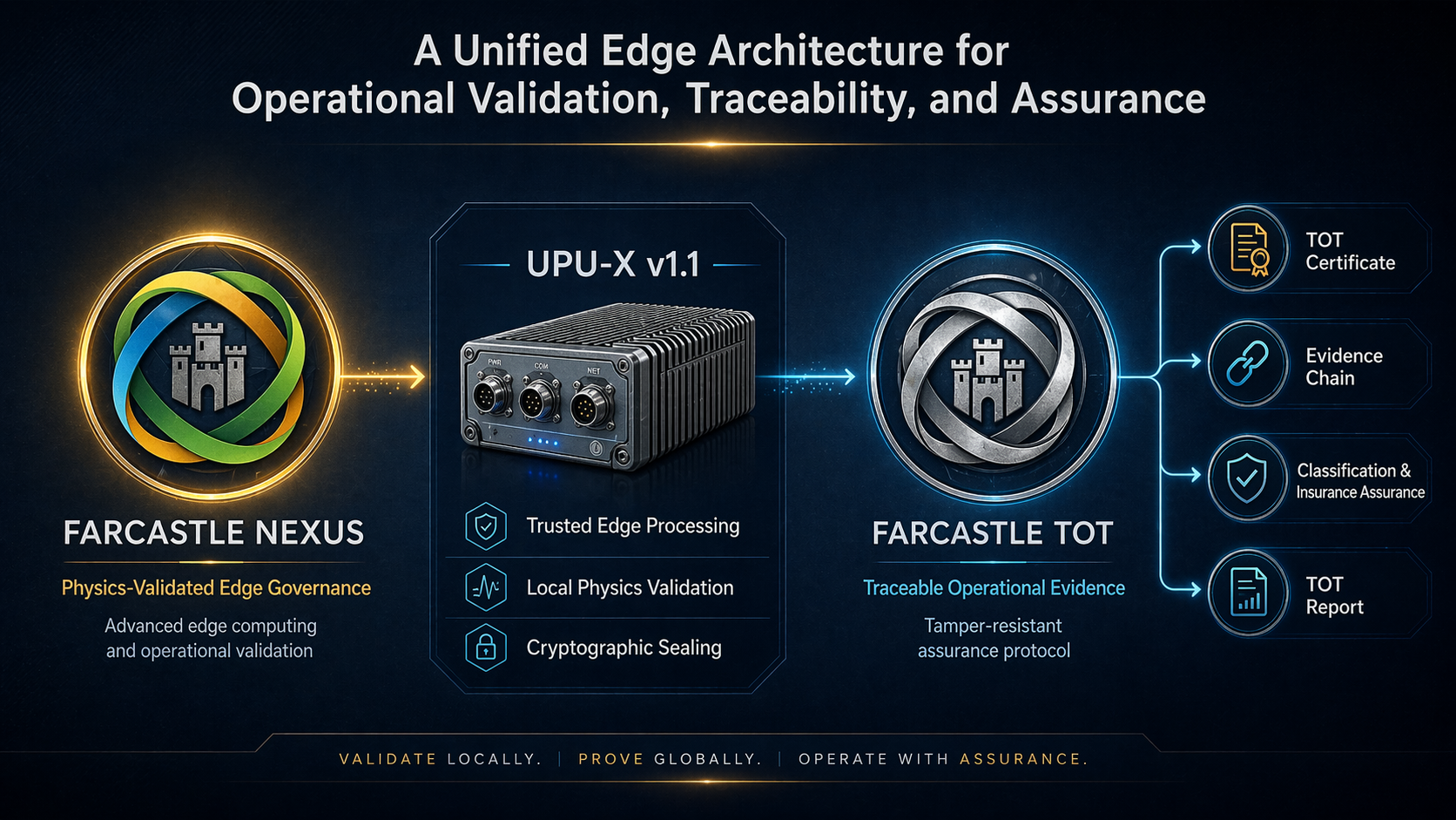FARCASTLE NEXUS and TOT System Architecture - Integrated Information Model