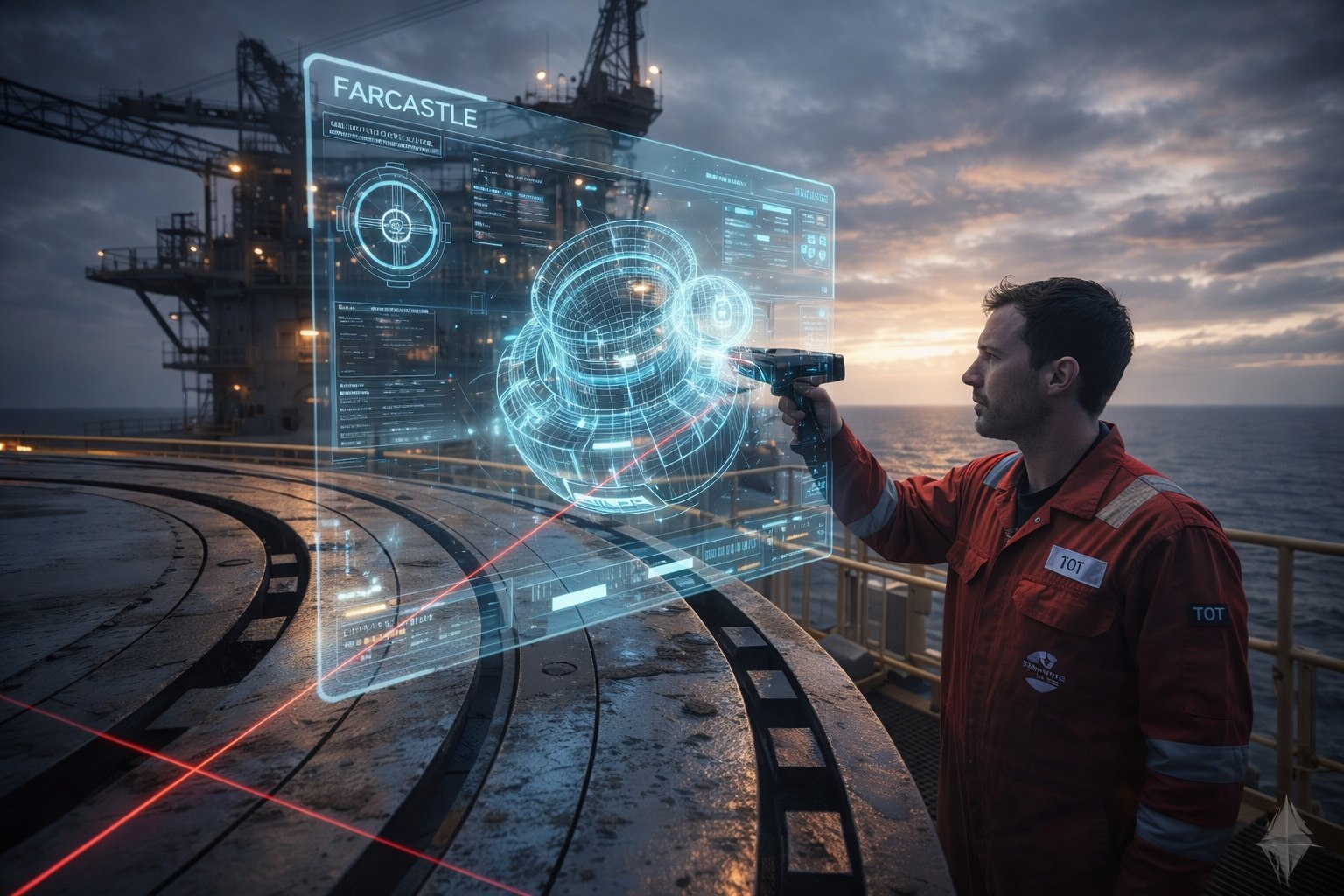 Selected observation of operational state at industrial asset