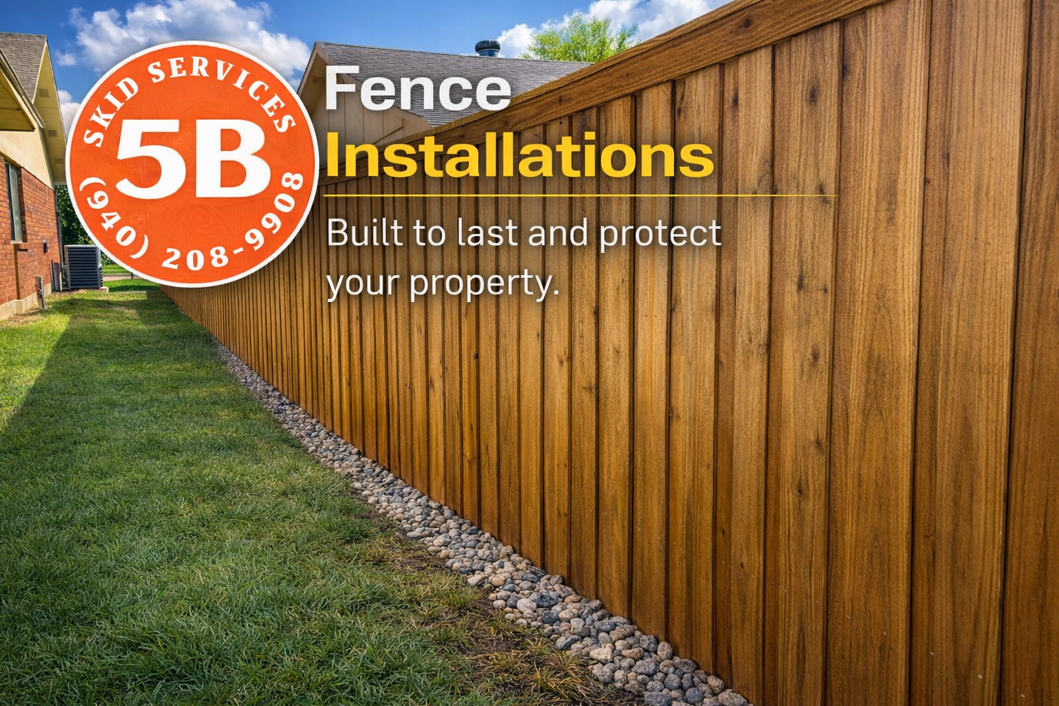 5B Fencing Greenville, Texas