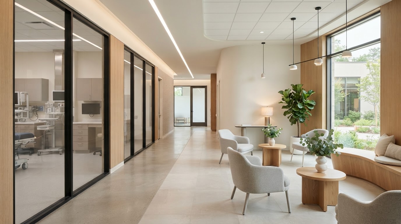 Modern DNA Testing Facility