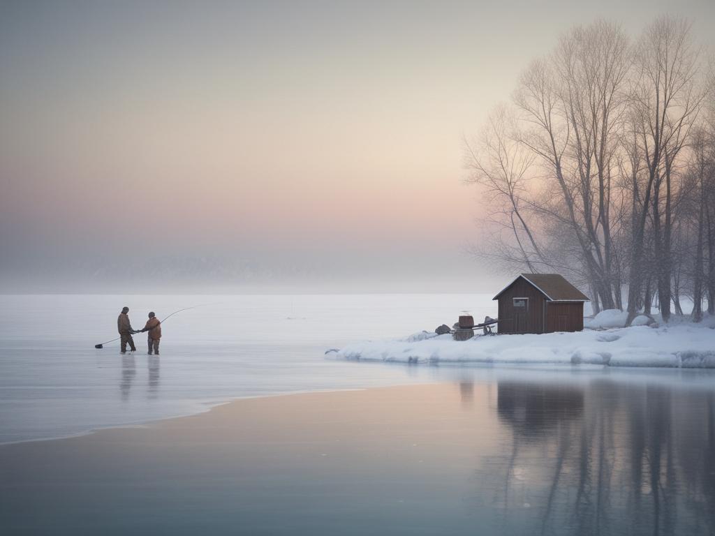 Ice fishing