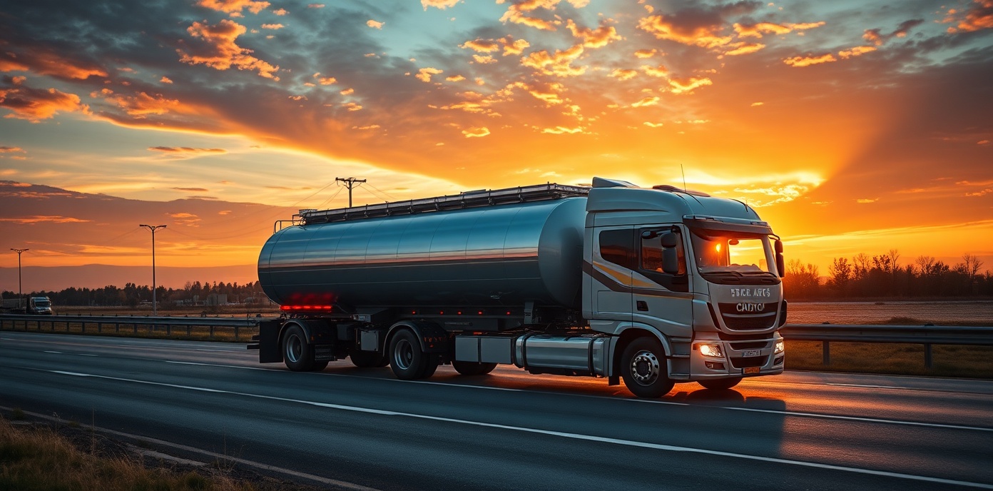 Elite Petroleum tanker truck