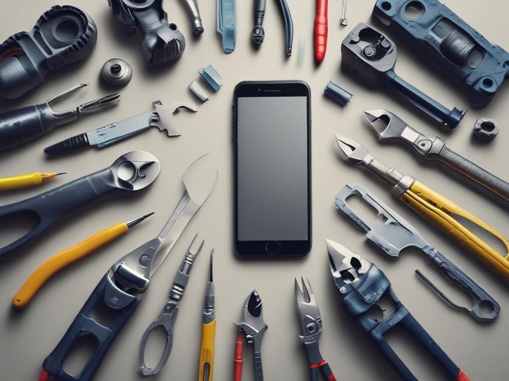 smartphone repair, technician, tools, electronics, service