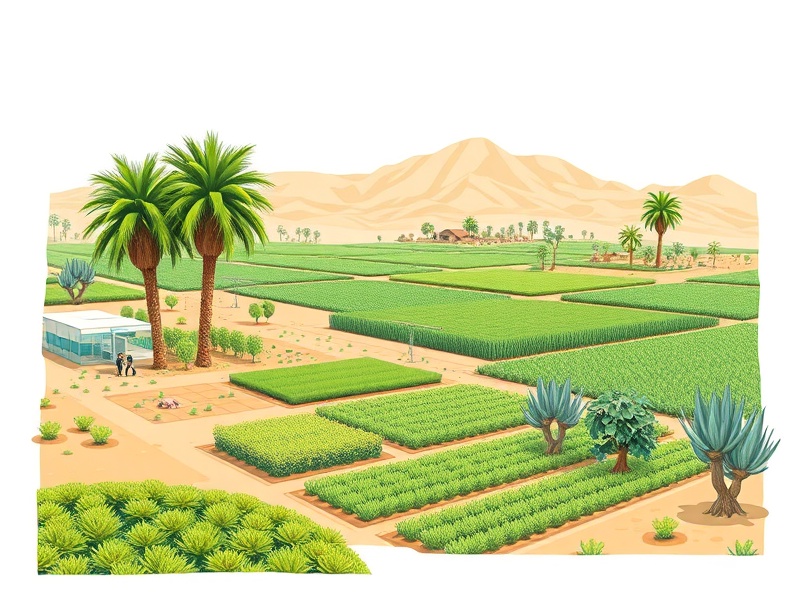 الفلاحة والمشاريع الصحراوية