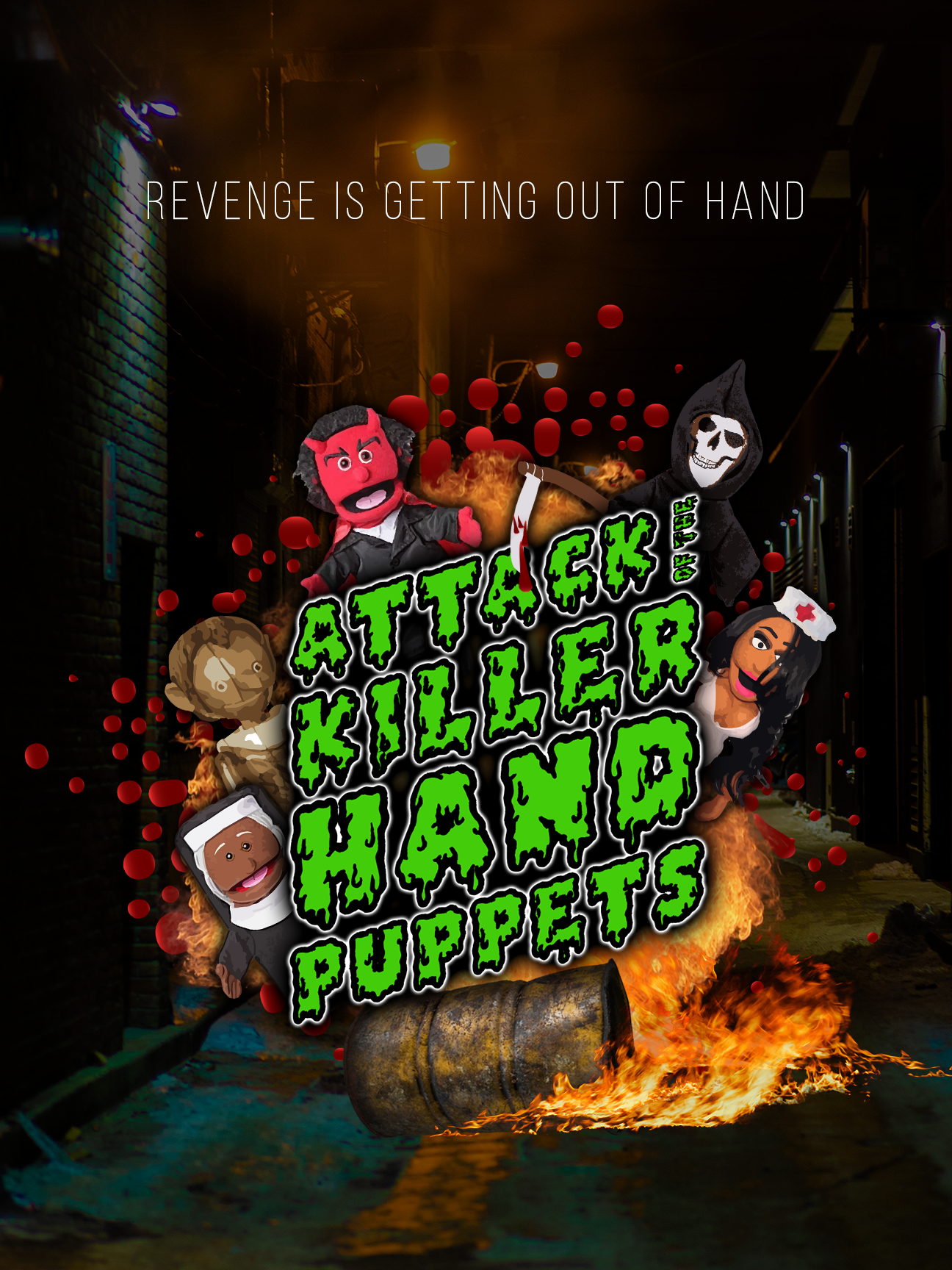 'ATTACK OF THE KILLER HAND PUPPETS' Feature Film