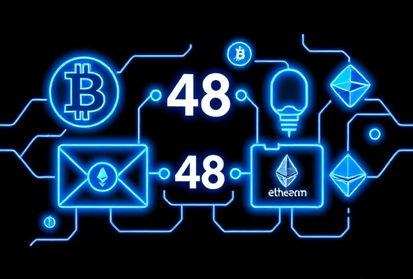 Cryptocurrency transfers with 48-hour expiration illustration