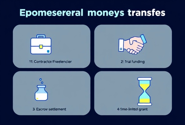 Four use case scenarios for PRESTIGE TF-M ephemeral transfers