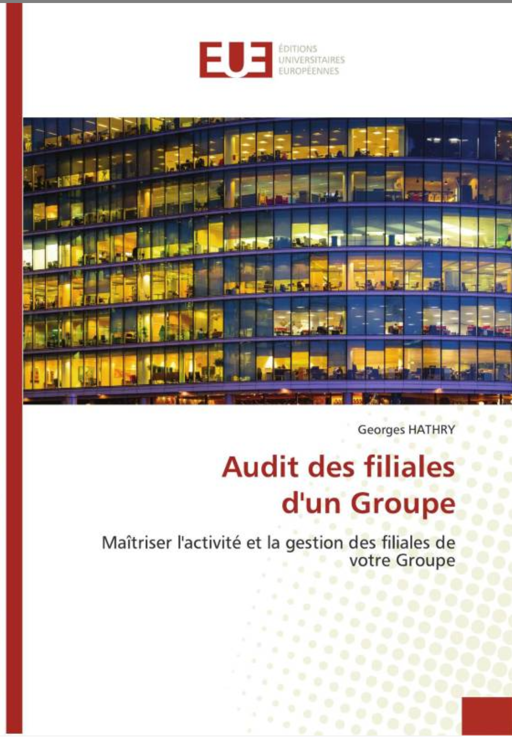 Audit des filiales d'un Groupe: Maîtriser l'activité et la gestion des filiales de votre Groupe