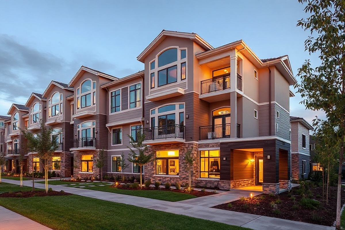 Luxury building exterior