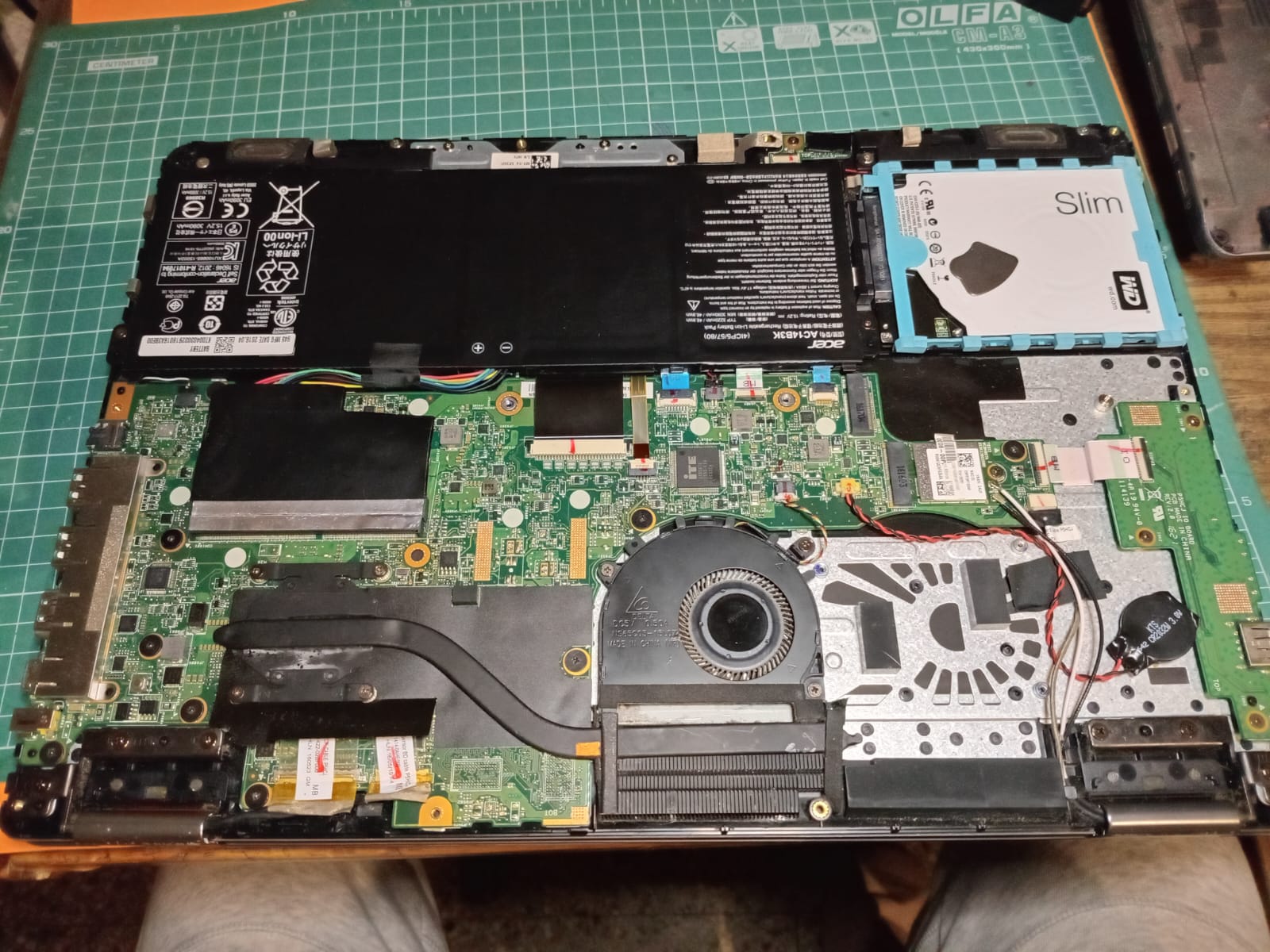 Mantenimiento de laptop