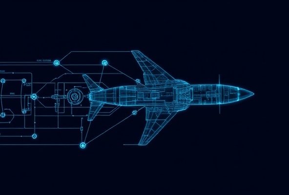 Aerospace engineering schematic diagrams