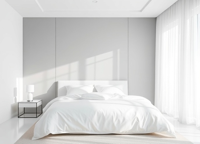 Luxury serene bedroom