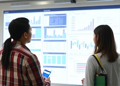 Psychology researcher conducting behavioral study
